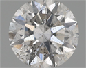 Diamante Natural 0.60 quilates, Redondo , Color F, claridad I1 y certificado IGI
