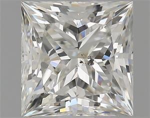 Foto Diamante Natural 1.80 quilates, Princesa , Color I, claridad SI2 y certificado GIA de