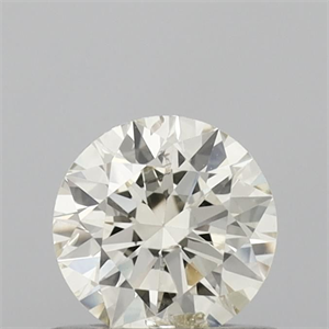 Foto Diamante Natural 0.50 quilates, Redondo , Color K, claridad SI2 y certificado IGI de