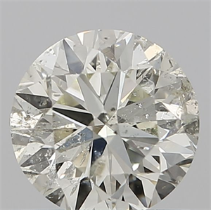 Foto Diamante Natural 0.80 quilates, Redondo , Color K, claridad SI2 y certificado IGI de