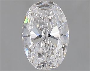 Picture of Natural Diamond 0.90 Carats, Oval with  Cut, D Color, VVS2 Clarity and Certified by GIA
