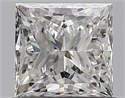 Diamante Natural 0.80 quilates, Princesa , Color E, claridad VS2 y certificado GIA