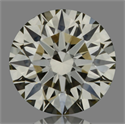 Diamante Natural 0.42 quilates, Redondo , Color M, claridad VVS1 y certificado GIA