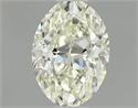 Diamante Natural 0.51 quilates, Ovalado , Color L, claridad IF y certificado IGI
