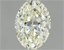Diamante Natural 0.51 quilates, Ovalado , Color L, claridad IF y certificado IGI