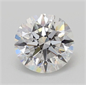 Lab Grown Diamond 1.04 Carats, Round with Ideal Cut, D Color, VS1 Clarity and Certified by IGI