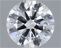 Lab Grown Diamond 1.02 Carats, Round with Ideal Cut, D Color, VS1 Clarity and Certified by IGI