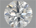 Natural Diamond 0.50 Carats, Round with Very Good Cut, I Color, SI2 Clarity and Certified by GIA