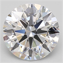 Del inventario de diamantes de laboratorio, 3.68 quilates, Redondo , Color D, claridad IF y certificado GIA
