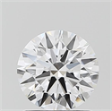 Lab Grown Diamond 0.92 Carats, Round with Ideal Cut, D Color, VVS1 Clarity and Certified by IGI