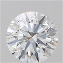 Natural Diamond 2.90 Carats, Round with Excellent Cut, F Color, VS1 Clarity and Certified by GIA