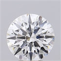 Del inventario de diamantes de laboratorio, 4.07 quilates, Redondo , Color D, claridad IF y certificado IGI