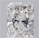 Natural Diamond 0.90 Carats, Radiant with  Cut, E Color, VS1 Clarity and Certified by GIA