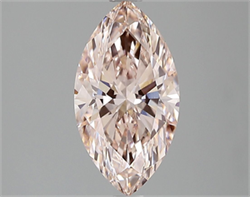 Picture of Lab Grown Diamond 1.57 Carats, Marquise with  Cut, Fancy Intense Pink Color, VVS2 Clarity and Certified by IGI