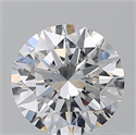 Natural Diamond 0.90 Carats, Round with Excellent Cut, D Color, VS1 Clarity and Certified by GIA