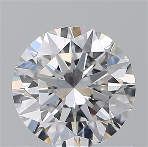 Picture of Natural Diamond 0.90 Carats, Round with Excellent Cut, D Color, VS1 Clarity and Certified by GIA