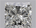 Diamante Natural 0.61 quilates, Princesa , Color I, claridad VS2 y certificado GIA