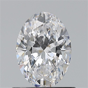 Picture of Natural Diamond 0.70 Carats, Oval with  Cut, D Color, VVS2 Clarity and Certified by GIA