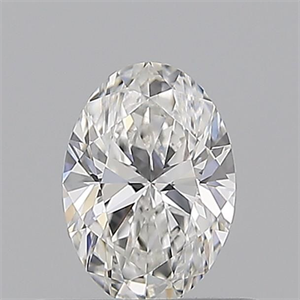 Picture of Natural Diamond 0.50 Carats, Oval with  Cut, F Color, VVS2 Clarity and Certified by GIA
