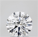 Lab Grown Diamond 1.26 Carats, Round with Ideal Cut, E Color, VVS1 Clarity and Certified by IGI