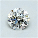 Diamante Natural 0.81 quilates, Redondo , Color K, claridad SI1 y certificado GIA