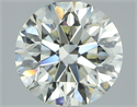 Diamante Natural 2.18 quilates, Redondo , Color K, claridad VVS1 y certificado GIA