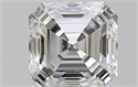 Diamante Natural 0.51 quilates, Asscher , Color D, claridad VS2 y certificado GIA