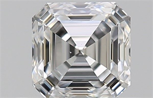 Foto Diamante Natural 0.51 quilates, Asscher , Color D, claridad VS2 y certificado GIA de