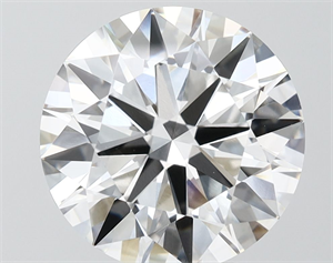 Picture of Lab Grown Diamond 5.70 Carats, Round with Ideal Cut, E Color, VVS1 Clarity and Certified by IGI