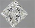 Natural Diamond 0.81 Carats, Princess with  Cut, I Color, VVS2 Clarity and Certified by IGI