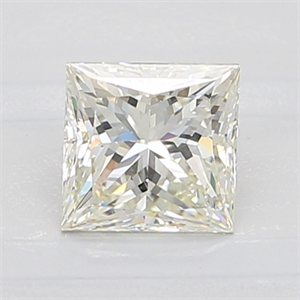 Picture of Natural Diamond 1.08 Carats, Princess with  Cut, K Color, VS2 Clarity and Certified by GIA