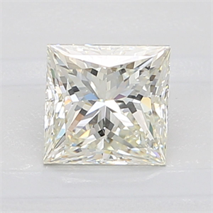 Picture of Natural Diamond 1.08 Carats, Princess with  Cut, K Color, VS2 Clarity and Certified by GIA
