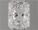 Diamante Natural 0.55 quilates, Radiante , Color D, claridad SI1 y certificado GIA