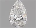 Natural Diamond 0.28 Carats, Pear with  Cut, E Color, VVS2 Clarity and Certified by GIA