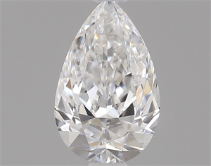 Picture of Natural Diamond 0.28 Carats, Pear with  Cut, E Color, VVS2 Clarity and Certified by GIA