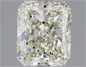 Natural Diamond 1.52 Carats, Radiant with  Cut, K Color, VS2 Clarity and Certified by GIA