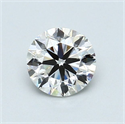 Diamante Natural 0.80 quilates, Redondo , Color H, claridad VS2 y certificado GIA