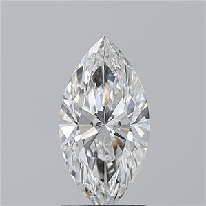 Picture of Natural Diamond 1.50 Carats, Marquise with  Cut, H Color, SI1 Clarity and Certified by GIA