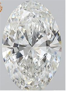 Picture of Natural Diamond 2.01 Carats, Oval with  Cut, H Color, VS2 Clarity and Certified by GIA