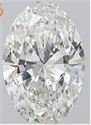Natural Diamond 2.01 Carats, Oval with  Cut, H Color, VS2 Clarity and Certified by GIA