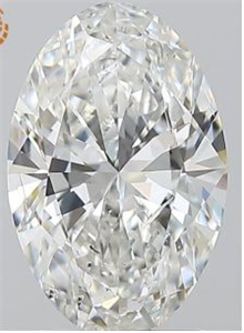 Picture of Natural Diamond 2.01 Carats, Oval with  Cut, H Color, VS2 Clarity and Certified by GIA