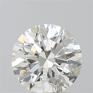 Foto Diamante Natural 1.60 quilates, Redondo , Color G, claridad VVS1 y certificado IGI de