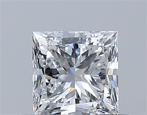 Foto Diamante Natural 0.50 quilates, Princesa , Color E, claridad VS1 y certificado GIA de