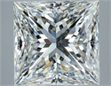Diamante Natural 3.02 quilates, Princesa , Color I, claridad SI1 y certificado GIA