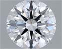 Del inventario de diamantes de laboratorio, 1.02 quilates, Redondo , Color E, claridad VVS1 y certificado IGI