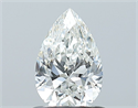Natural Diamond 0.71 Carats, Pear with  Cut, G Color, VVS2 Clarity and Certified by GIA