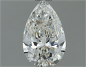 Natural Diamond 0.50 Carats, Pear with  Cut, G Color, VS1 Clarity and Certified by IGI
