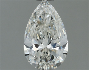 Picture of Natural Diamond 0.50 Carats, Pear with  Cut, G Color, VS1 Clarity and Certified by IGI