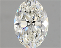 Diamante Natural 1.00 quilates, Ovalado , Color H, claridad SI1 y certificado GIA