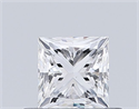 Natural Diamond 0.58 Carats, Princess with  Cut, I Color, VS2 Clarity and Certified by GIA